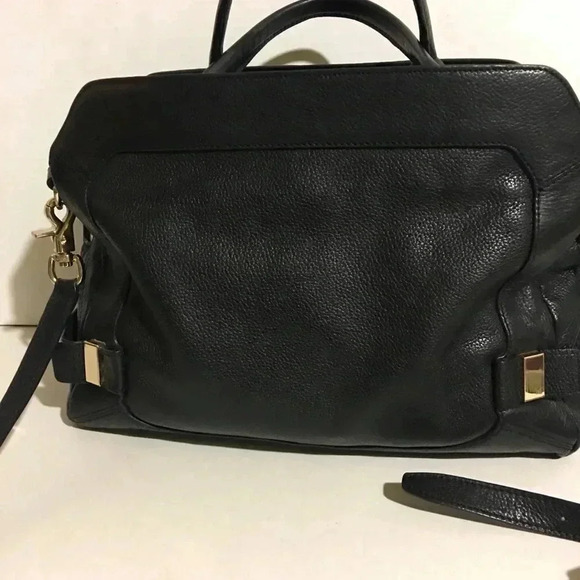 Botkier Black leather satchel handbag - Picture 2 of 8